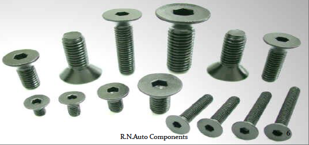 Flat head screw